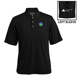 PUZZLE LOGO MEN'S PERFORMANCE  POLO